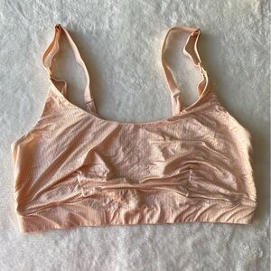 Bodily The Everything Bra - Nursing & Maternity Bra - Size XL - Peach